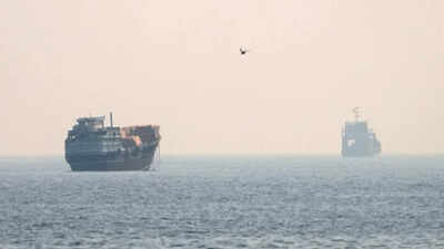Two vessels carrying 24 Indian seafarers hit by projectiles, drone in separate incidents; all safe