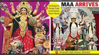 Dhaaks & Dhunuchi Naach Lined Up As Durga Pujo Revelry Begins