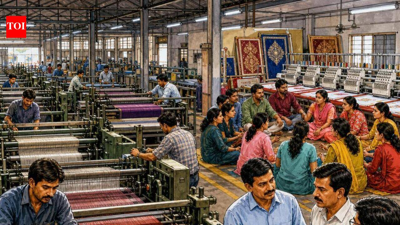 Weavers hold the line, embroidery stays knotted