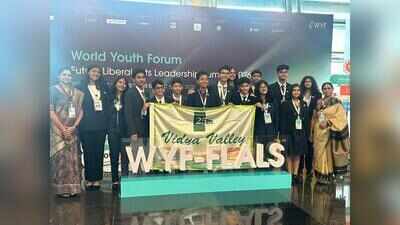 Vidya Valley School shines at World Youth Forum 2026