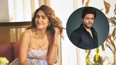 ‘I’m madly in love with Shah Rukh sir’: Mrunal Thakur says Shah Rukh Khan has set the bar too high for romance