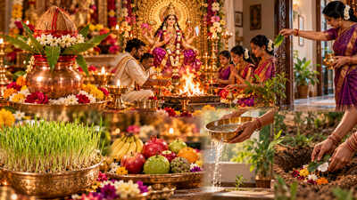 Navami 2026: What to do with kalash water, jowar sprouts, and the end of the fast