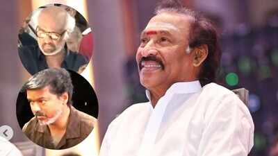 Deva passes away: Rajinikanth pays last respects; Vijay consoles composer’s family during final visit