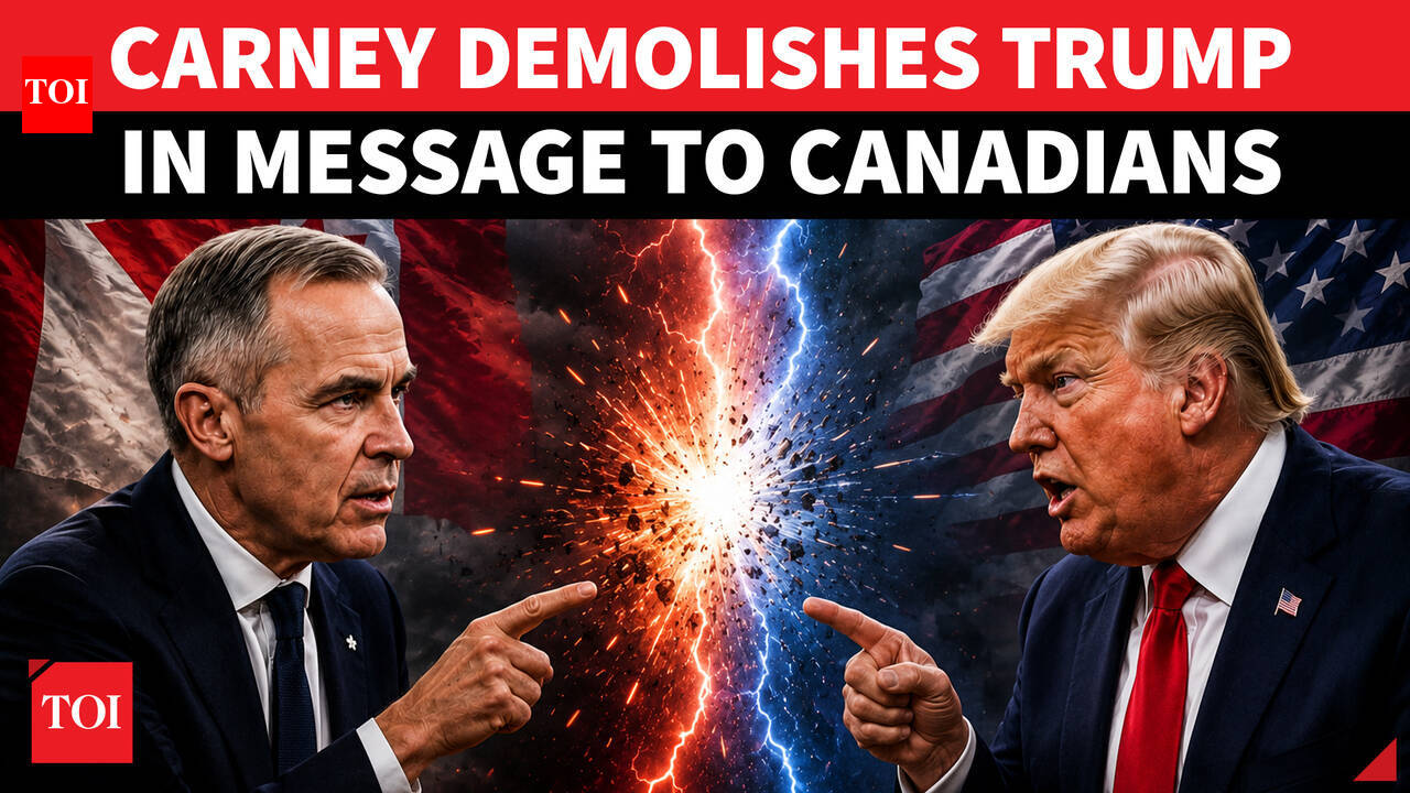 'Those Seeking To Break Canada...': Carney Alerts Canadians Amid Feud With Trump Over U.S. Tariffs