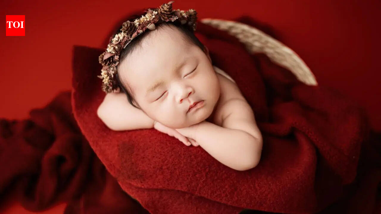 Illustration representing meaningful baby names that mean miracle, blessing and divine gift
