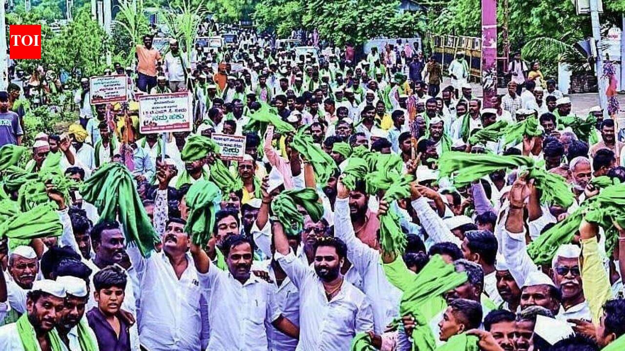 Farmers march 60km demanding Bhima River water release