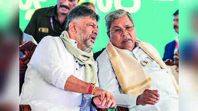 Amid sting controversy, DK Shivakumar meets Siddaramaiah for dinner in Mysuru