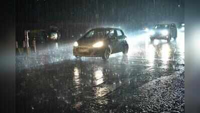 Rainfall at many places disrupts traffic, Mount Abu coldest at 15.6°C
