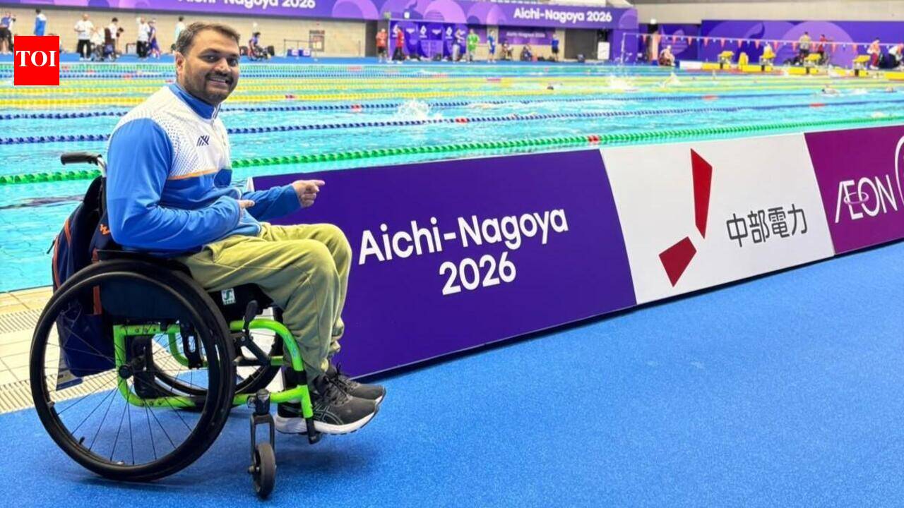 Para-swimmer Shams Alam prepares for competition at the Asian Para Games in Nagoya
