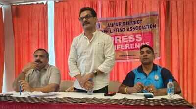 Jaipur District Powerlifting Association to hold Rajasthan State Bench Press Championship on Oct 24 & 25; 400 players from 25 dists to show their strength