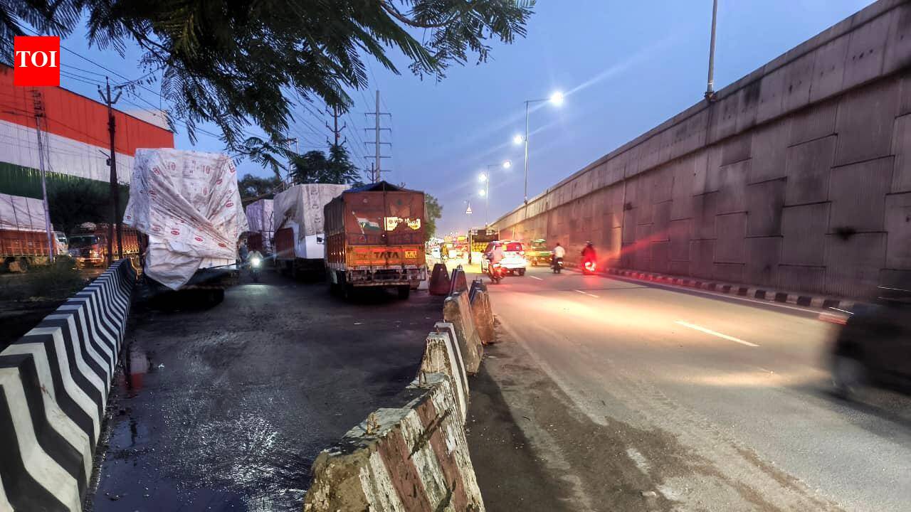 NHAI adds 2 lanes to ease DME-NH-9 bottleneck near ABES College