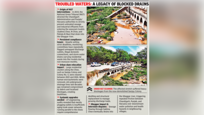Chandigarh MC to replace damaged Sukhna Choe sewer line