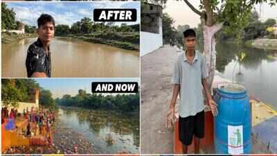 “Never thought my 8 months of hard work would go to waste”: Bittu Tabahi cleaned a river for months, only to find it dirty again