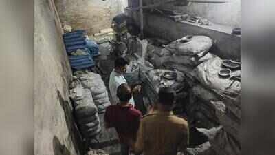 Cops intensify crackdown after blast, seize 150 qtls of illegal fireworks in Kashi