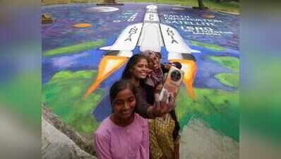 LU’s rocket rangoli celebrates India’s space tech growth