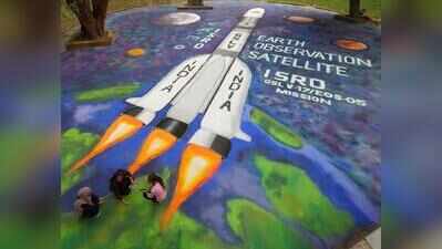 LU’s rocket rangoli celebrates India’s space tech growth
