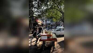 New push in Chandigarh: Colour-coded carts coming up for street vendors.