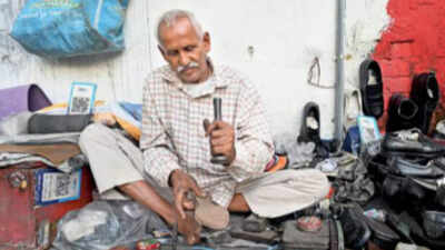 Mending soles, stitching a life