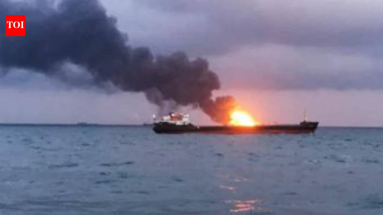 Two oil tankers on fire after hitting mines: Iran’s Guards