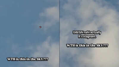 'Hai kya ye??? Mujhe darr lag raha hai ab': Punjab woman spots strange object in sky, internet starts talking about aliens