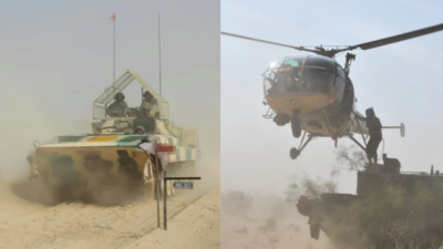 Indian Army conducts Exercise Akhand Prahar-II in Jaisalmer to boost combat readiness