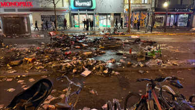 France protests leave Paris streets buried in rubbish amidst violence, looting across nation