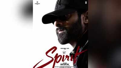 Sandeep Reddy Vanga locks October 29, 2027 for Prabhas and Triptii Dimri starrer ‘Spirit’ with NEW POSTER, film to clash with Ranbir Kapoor, Yash’ and Sunny Deol's ‘Ramayana 2’