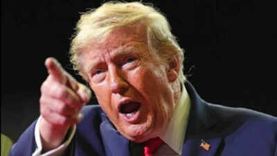 'Darling, let's go to France': Trump takes swipe as protests take over the country
