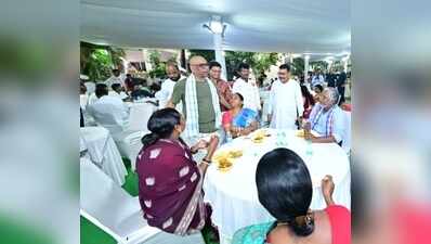 Hemant performs mother’s shradh rituals in Nemra