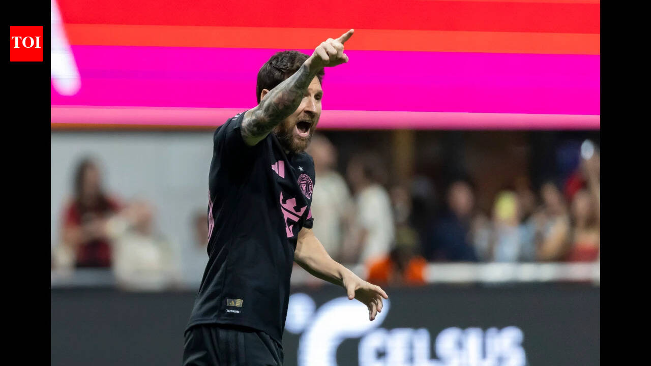 Lionel Messi Scores Twice Against Atlanta United, Celebrates with a Taunt