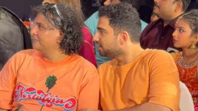 Mukesh Chhabra kisses Samay Raina’s hands in viral clip from theatre festival, days after complaint over ‘India’s Got Latent’ episode - Watch