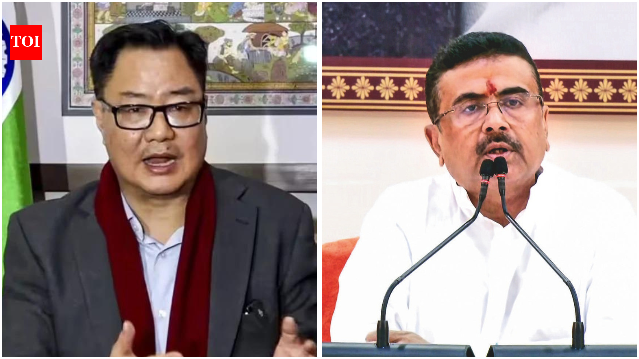 Evening news wrap: Rijiju alleges violence plot during protests, CM Suvendu orders probe into home guards after stampede &amp; more