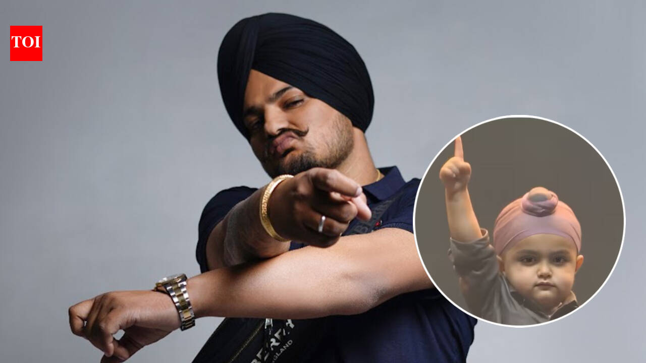 Sidhu Moosewala’s 2.5-year-old brother seen making gun gesture at Toronto concert, child rights body files complaint in Punjab