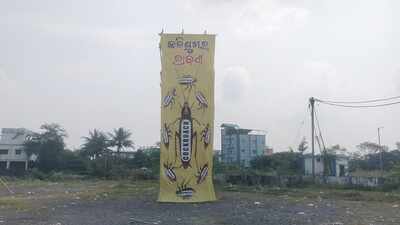 On Dussehra, a Sambalpur puja committee plans to burn cockroach effigy along with Ravana