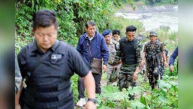Arunachal min inspects Siang project drilling site, stresses dialogue