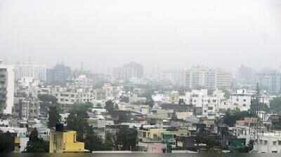 Ahmedabad experiences haze as temp remains high
