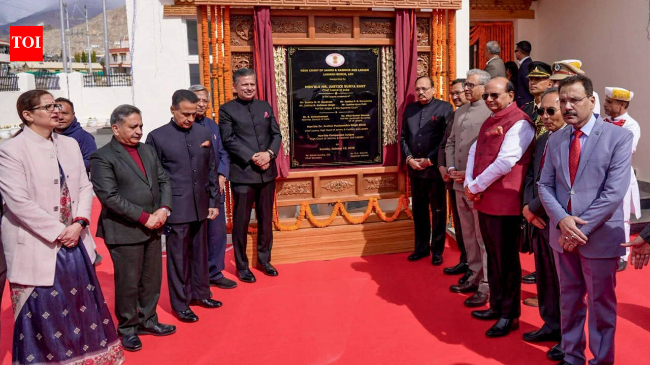 Almost a century after J&amp;K HC was set up, Ladakh gets bench