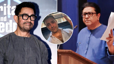 Aamir Khan calls on Raj Thackeray at home amid row over nephew Imran Khan