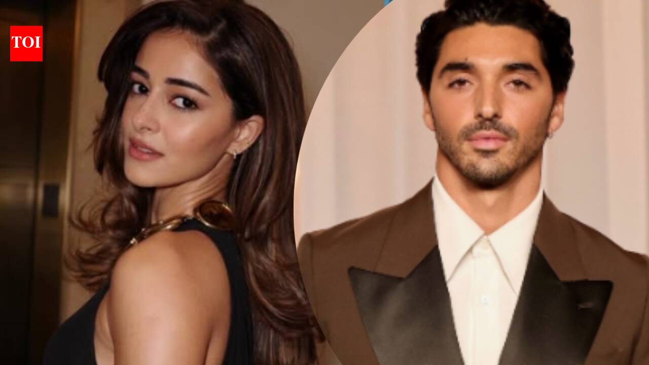 Taylor Zakhar Perez films Ananya Panday singing 'Love Story' - WATCH