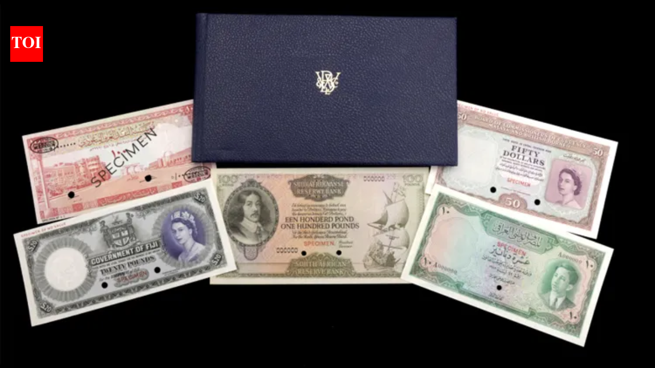 Anonymous donor leaves rare banknotes at Edinburgh British Heart Foundation charity shop; collection sells for nearly $115,000 at auction