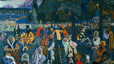 In 1940, a Jewish family's Kandinsky painting was sold under Nazi occupation; 83 years later, their heirs recovered it, and it has now fetched £31.56 million at a London auction after decades of dispute