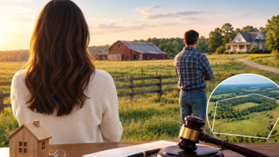 In 1994, a Mississippi woman bought a 432-acre farm later valued at $1.2 million; after marrying in 2004 and using the land to help finance their home, a divorce court ruled her husband had no ownership claim to it