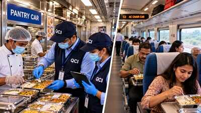 Indian Railways cracks down on food quality issues after passenger complaints; IRCTC partners with QCI for surprise audits on trains and stations with digital evidence to speed up action