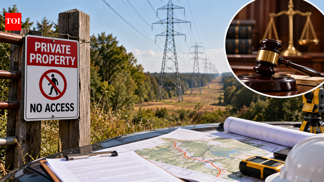 Maryland landowners refused access to their properties for a 67-mile ...