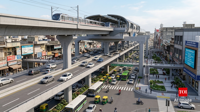 Metro on top, flyover below: Ulhasnagar’s 3.5km double-decker transport plan moves ahead