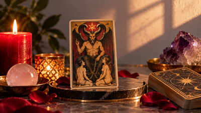 Tarot Card of the Day, October 20: The Devil Meets Venus Square Pluto — Is Love Turning Into Attachment, Control or Obsession?