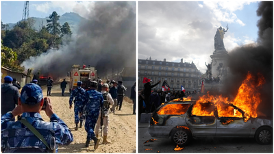 Evening news wrap: Manipur on boil again as 3 killed by militants; France PM orders curfew as protests grow & more