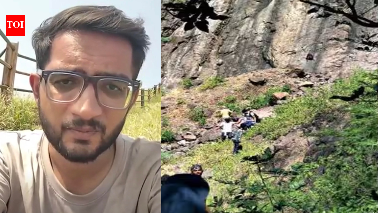 Gujarat man jumps off 1,700ft cliff in Maharashtra after matrimonial dispute, cops probe 13-min video