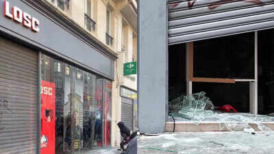 French unrest hits football: Olympique de Marseille and Lille stores looted as clubs condemn violence
