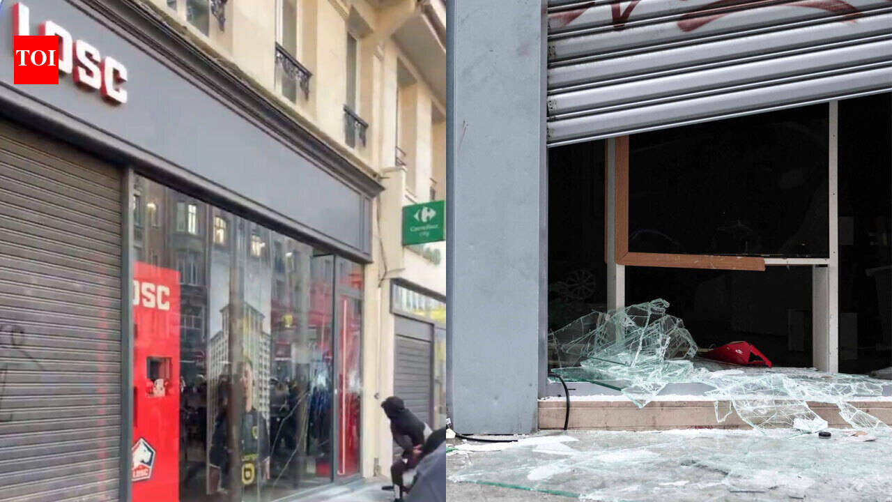 French unrest hits football: Olympique de Marseille and Lille stores looted as clubs condemn violence